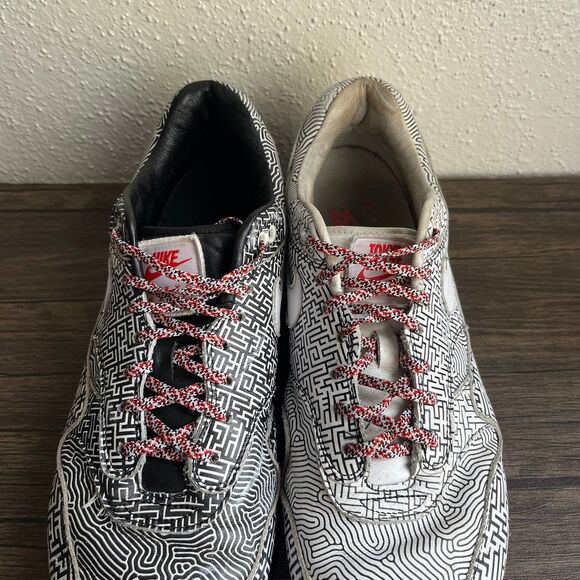 Nike Air‎ Max 1 On Air Tokyo Maze Black White Multicolor Mens Size 14 CI1505-001 - Picture 4 of 12